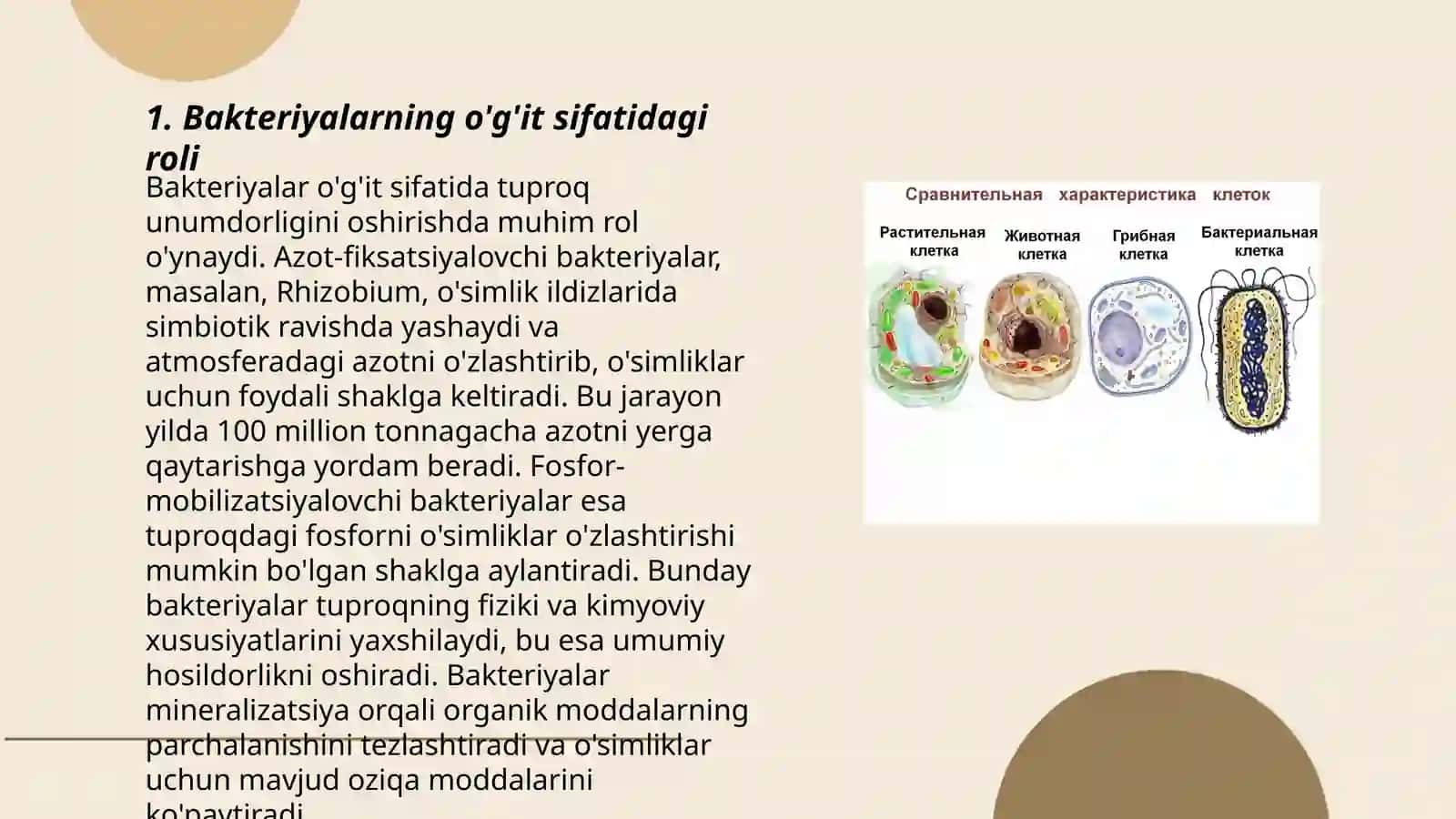 Bakteriyalardan qishloq xoʻjaligida foydalanish 3