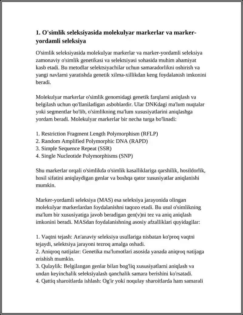 BIOTEHNOLOGIYADA SELEKSIYANI QÒLLANISHI 3