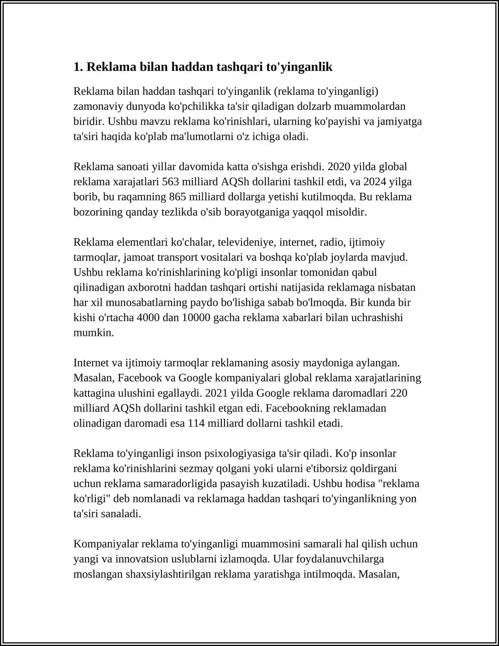 OMMAVIY MADANIYATNING SALBIY TOMONLARI HAQIDA 3