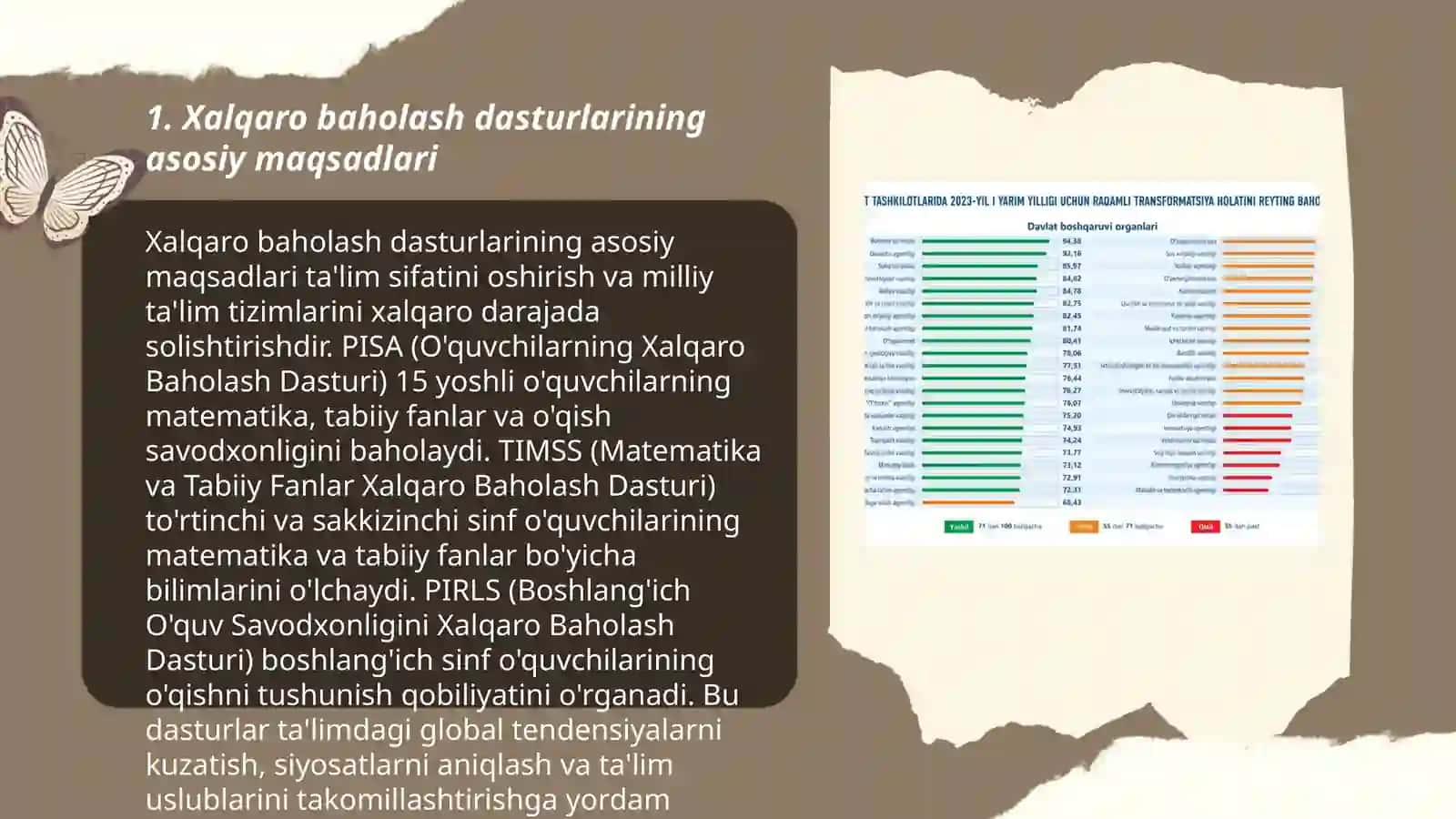 Xalqaro baholash dasturlarining asosiy maqsadlari 3