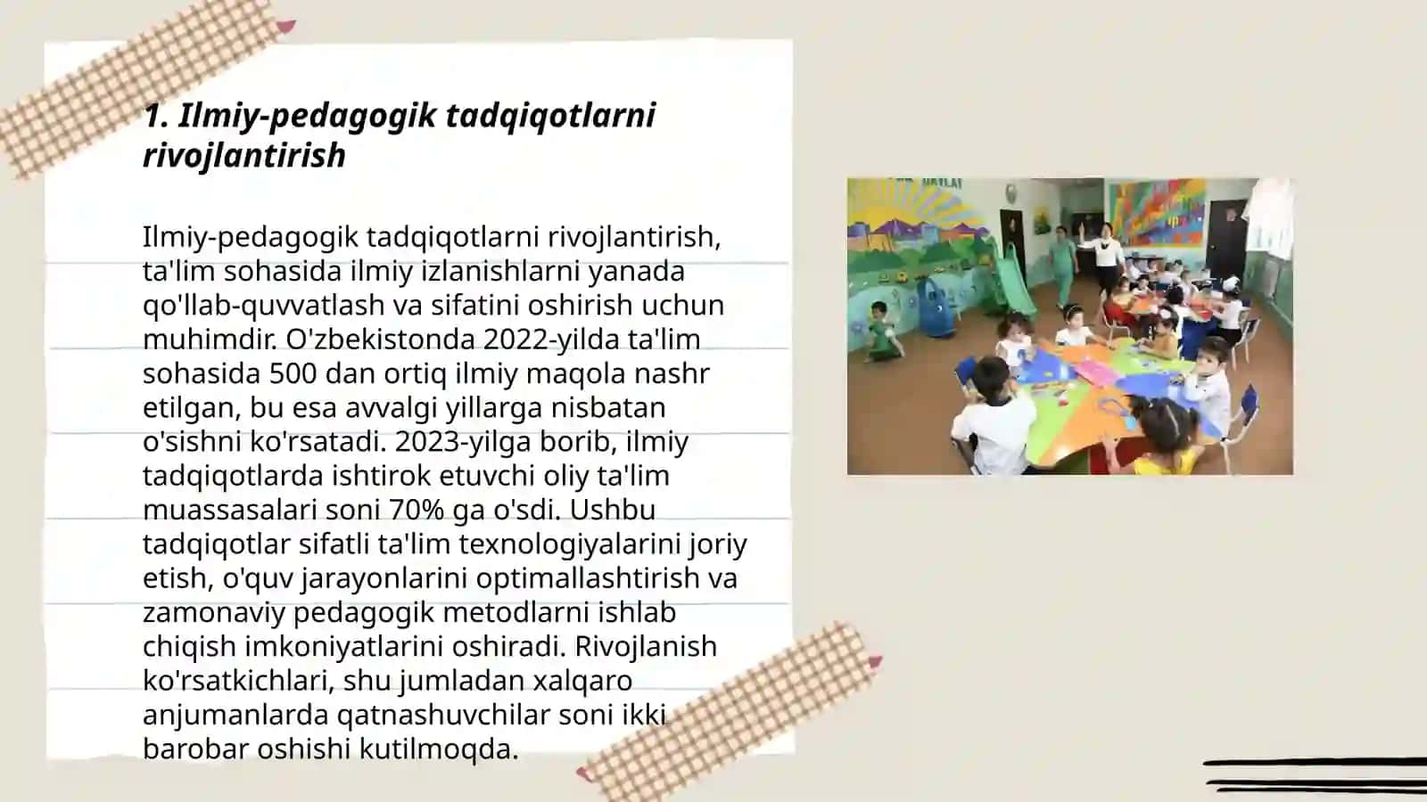 Ilmiy-pedagogik tadqiqotlarni rivojlantirish 3