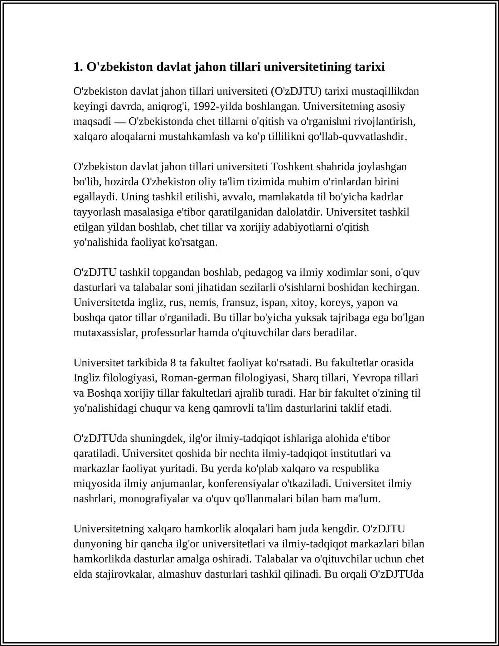 O'zbekiston Davlat Jahon Tillari Universiteti 3