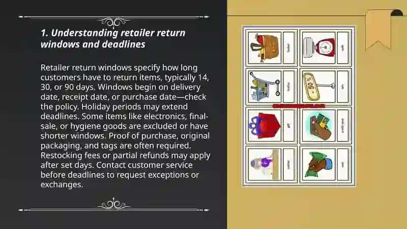 Retailer Return Policies 3