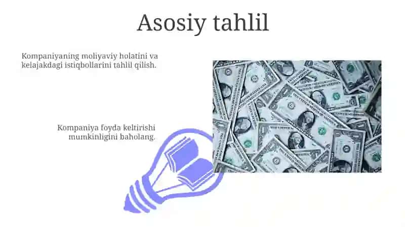 Fond bozoridagi moliyaviy instrumentlar daromadligini tahlili 3