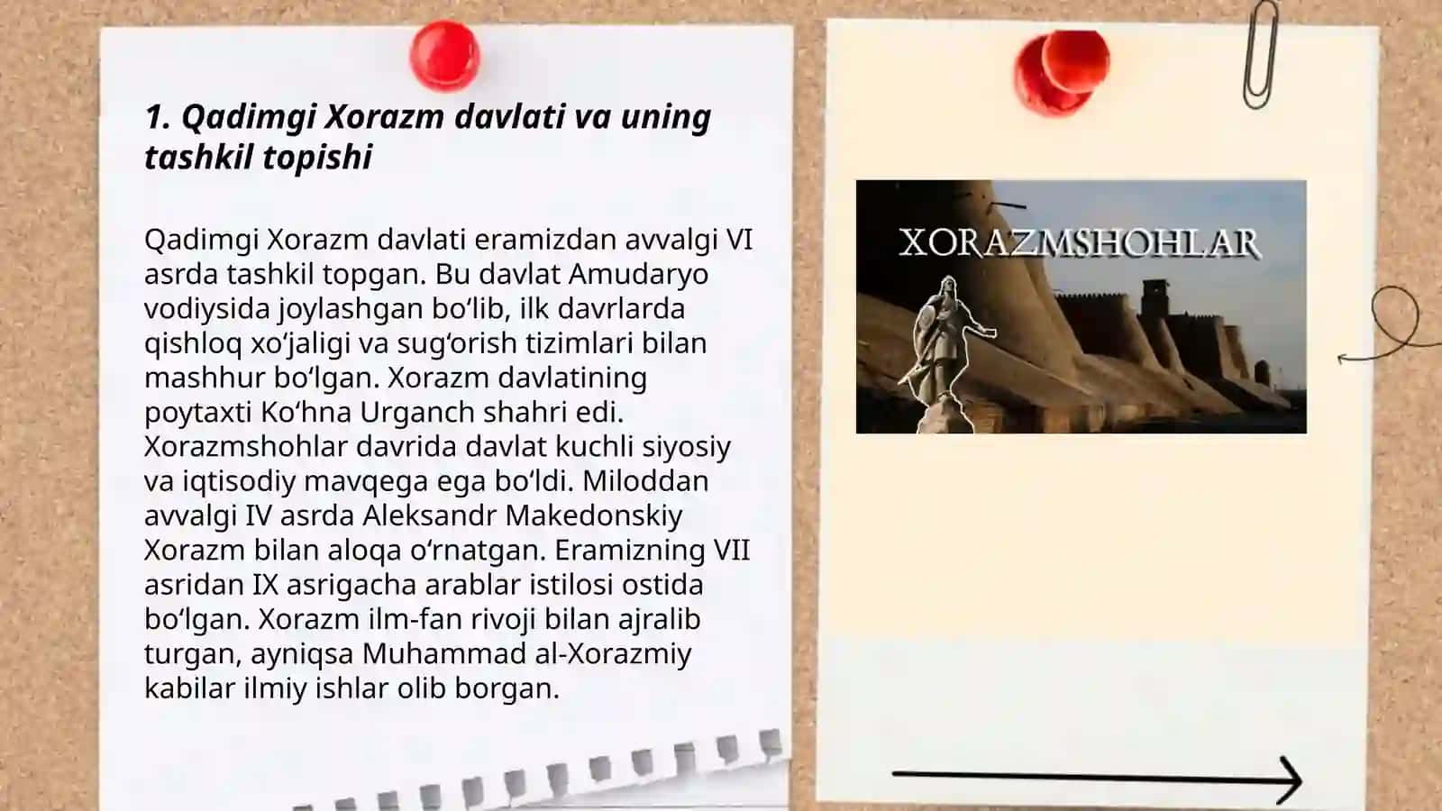 Xorazm shohlar davri va tarixiy geografiyasi 3