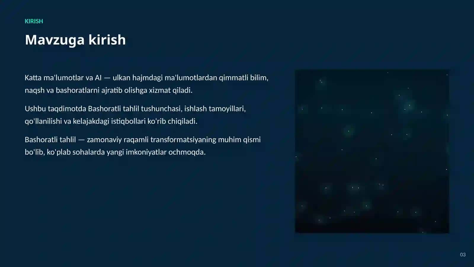 Bashoratli tahlil: asoslari va qo'llanilishi 3