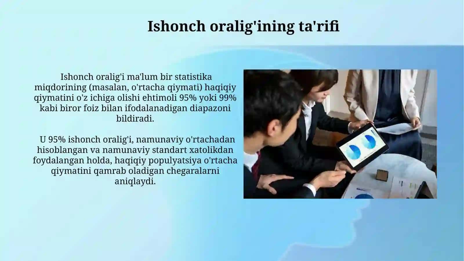 Parametrli Usullar Ta'rifi 3