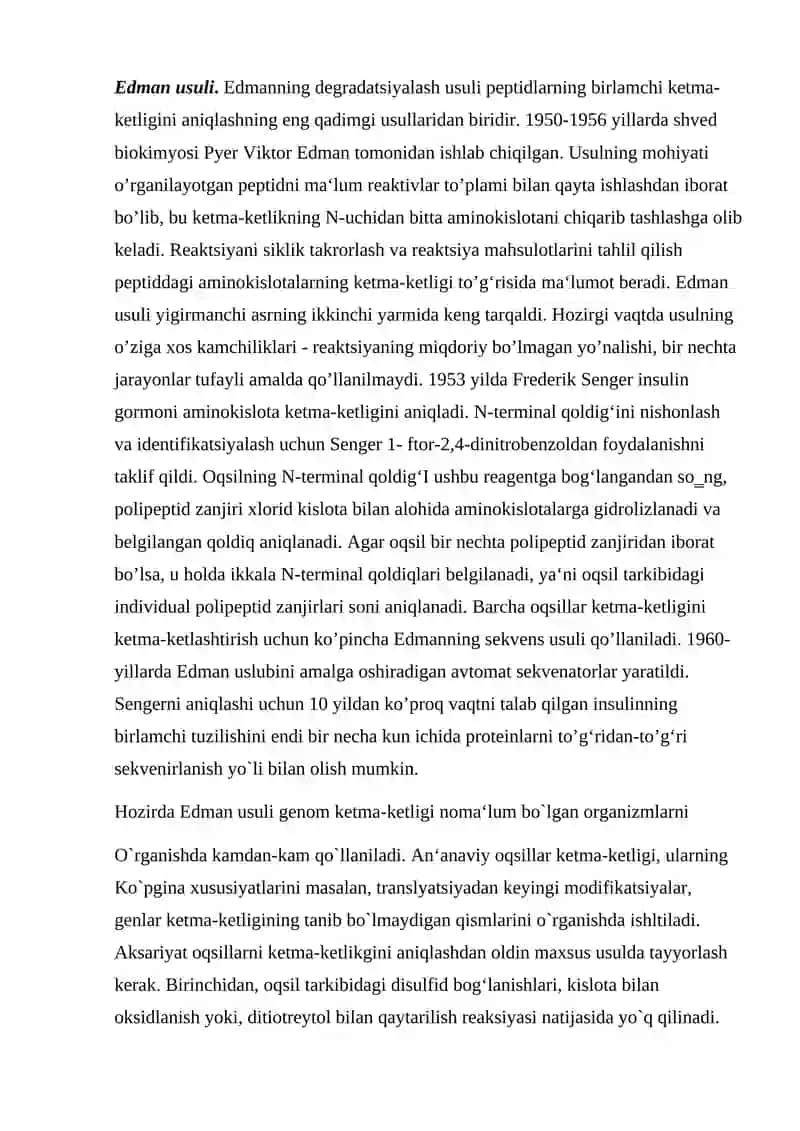 proteomika fani va uning istoqbollari 3