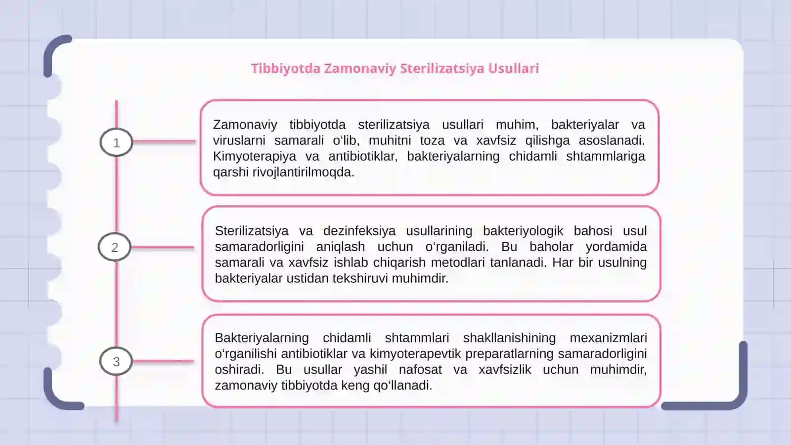Tibbiyotda zamonaviy sterilizatsiya usullari 3