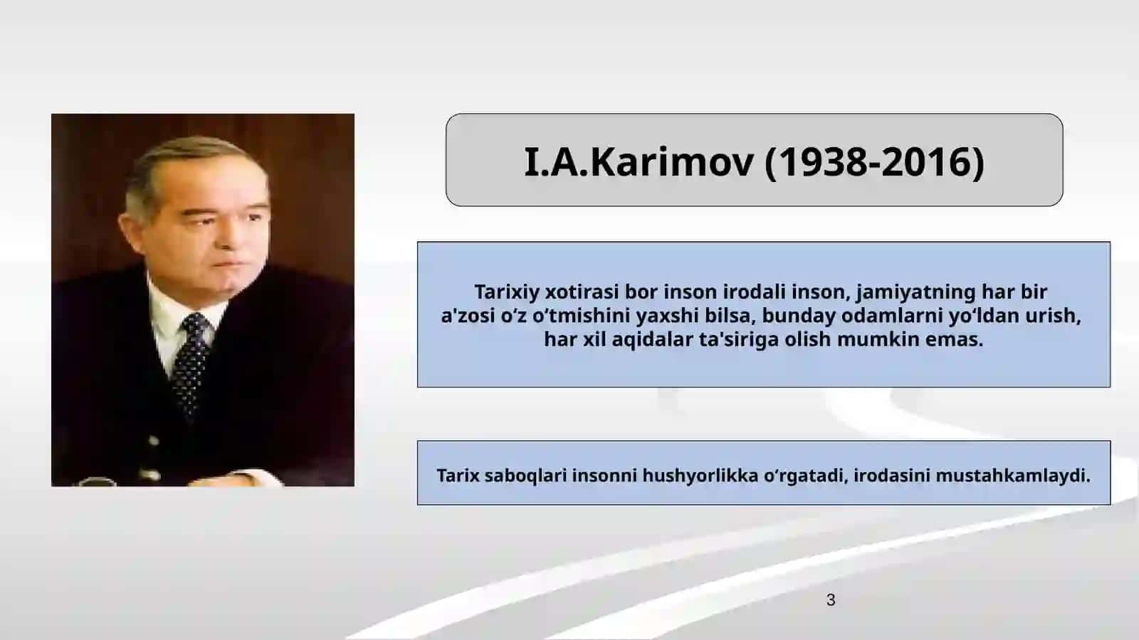 TARIX FALSAFASI, SIVILIZATSIYA VA MADANIYAT. INSON VA QADRIYATLAR FALSAFASI 3