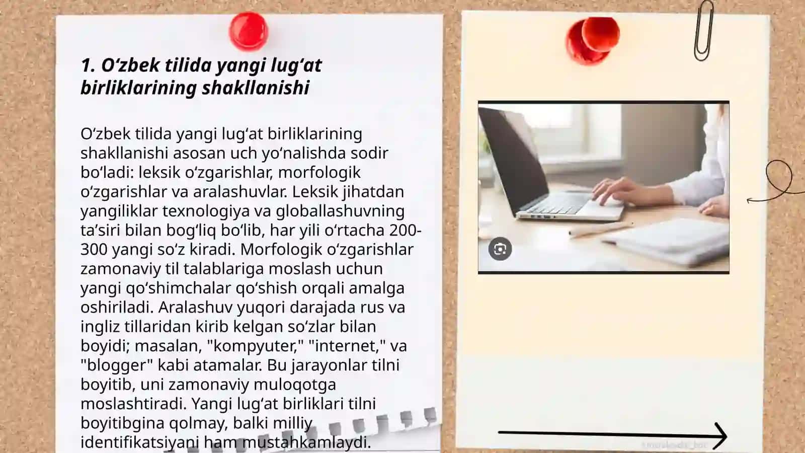 Oʻzbek tilida yangi lugʻat birliklarining shakllanishi 3
