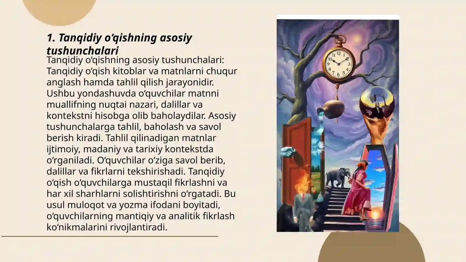 Tanqidiy o'qish va samarali amalga oshirish yo'llari 3