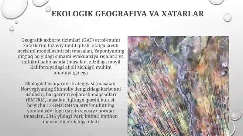 Geografiya sinov darsi 3