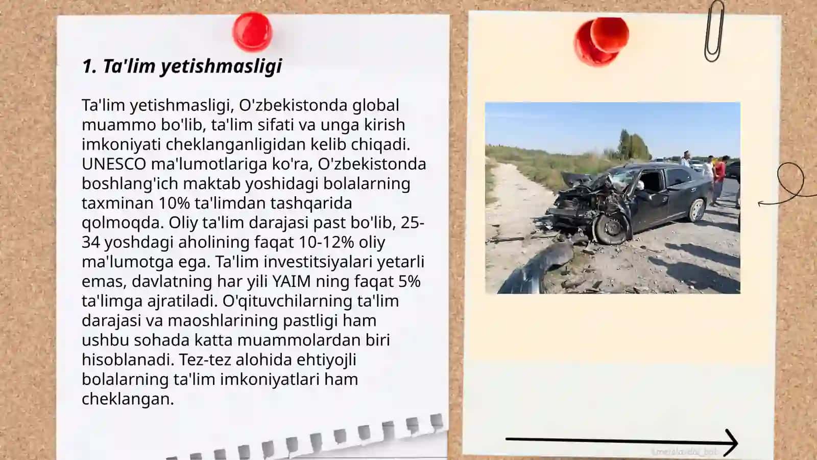 Ta'lim yetishmasligi 3