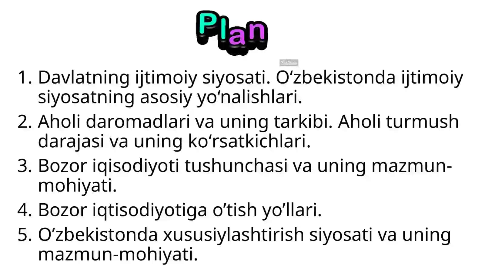 Mustaqillik yillarida O‘zbekistondagi ijtimoiy-iqtisodiy o‘zgarishlar 3