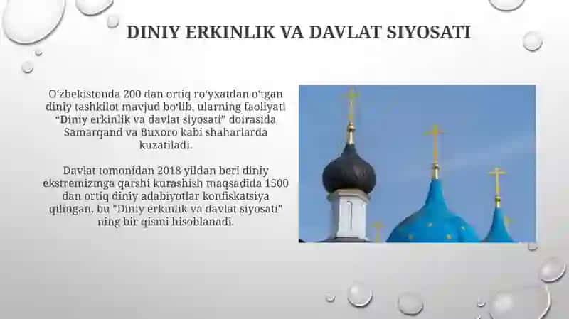 Diniy erkinlik va davlat siyosati 3