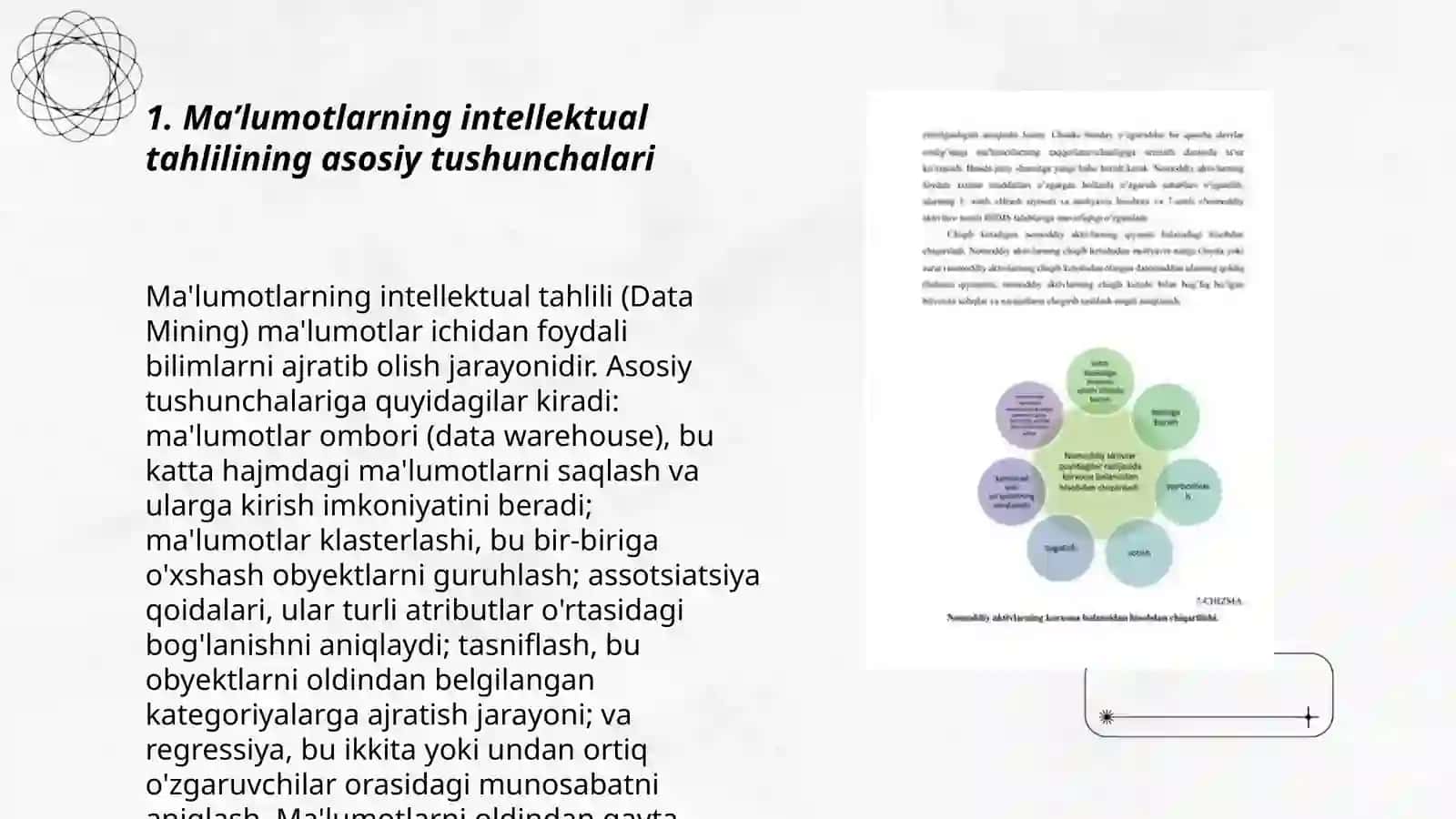 Ma’lumotlarning Intellektual Tahlili 3
