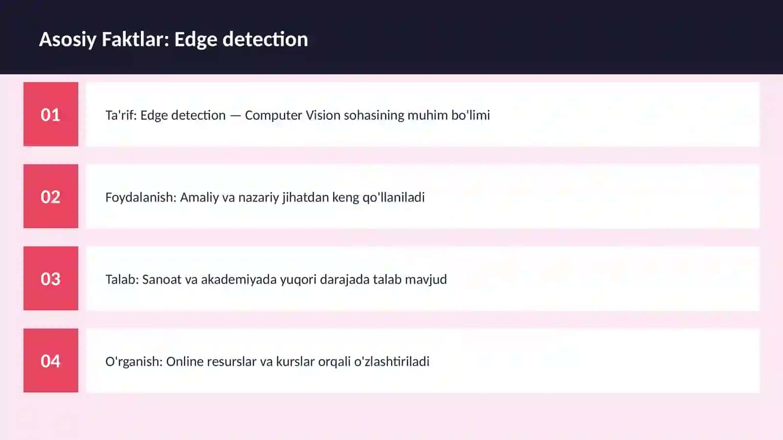 Edge detection 3