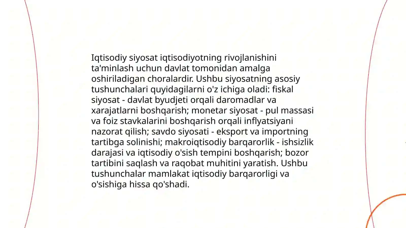 Iqtisodiy siyosatning predmeti va vazifalari 3