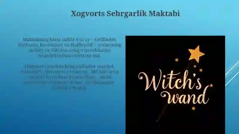 Xogvorts Sehrgarlik Maktabi 3
