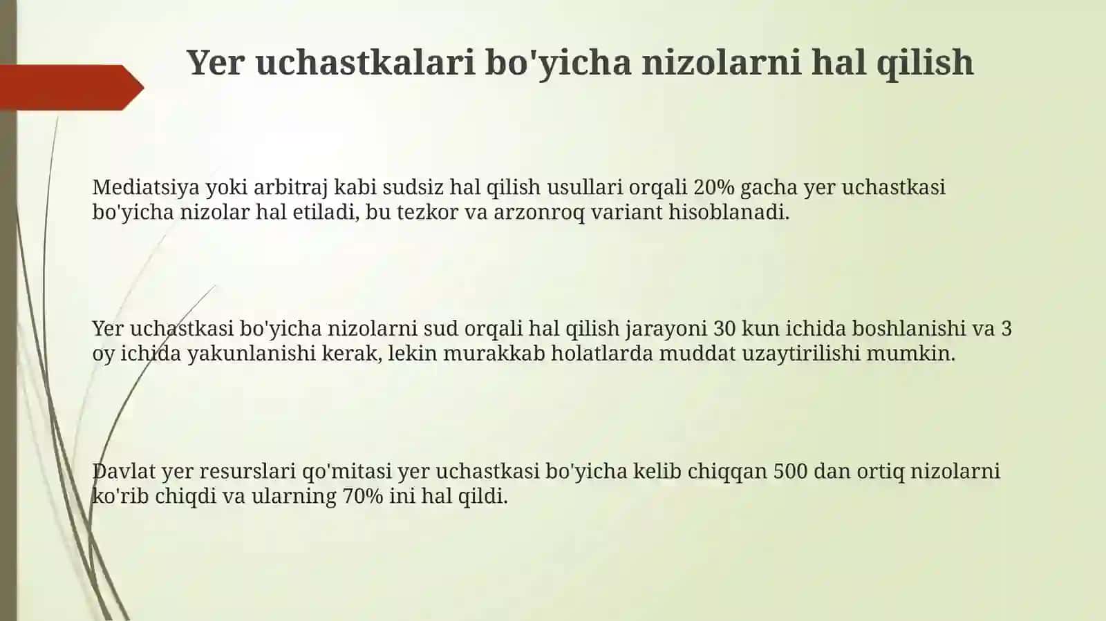 Aholi punktlari yerlarining huquqiy holati 3