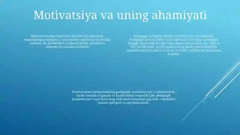 Pedagogik Faoliyatda Kasbiy Motivatsiyani Rivojlantirish 3