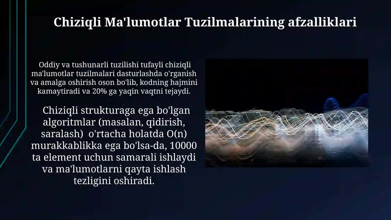 Chiziqli ma’lumotlar tuzilmalari: asosiy tushunchalarvaqо‘llanilishi 3