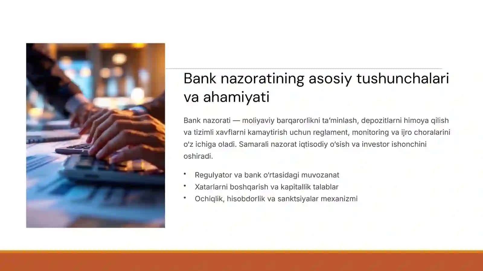Bank nazoratini tashkil qilish bo‘yicha rivojlangan mamlakatlar tajribasi 3