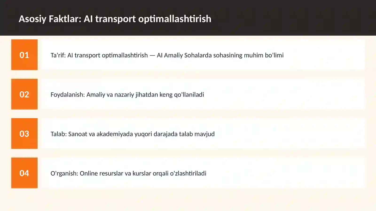 AI transport optimallashtirish 3