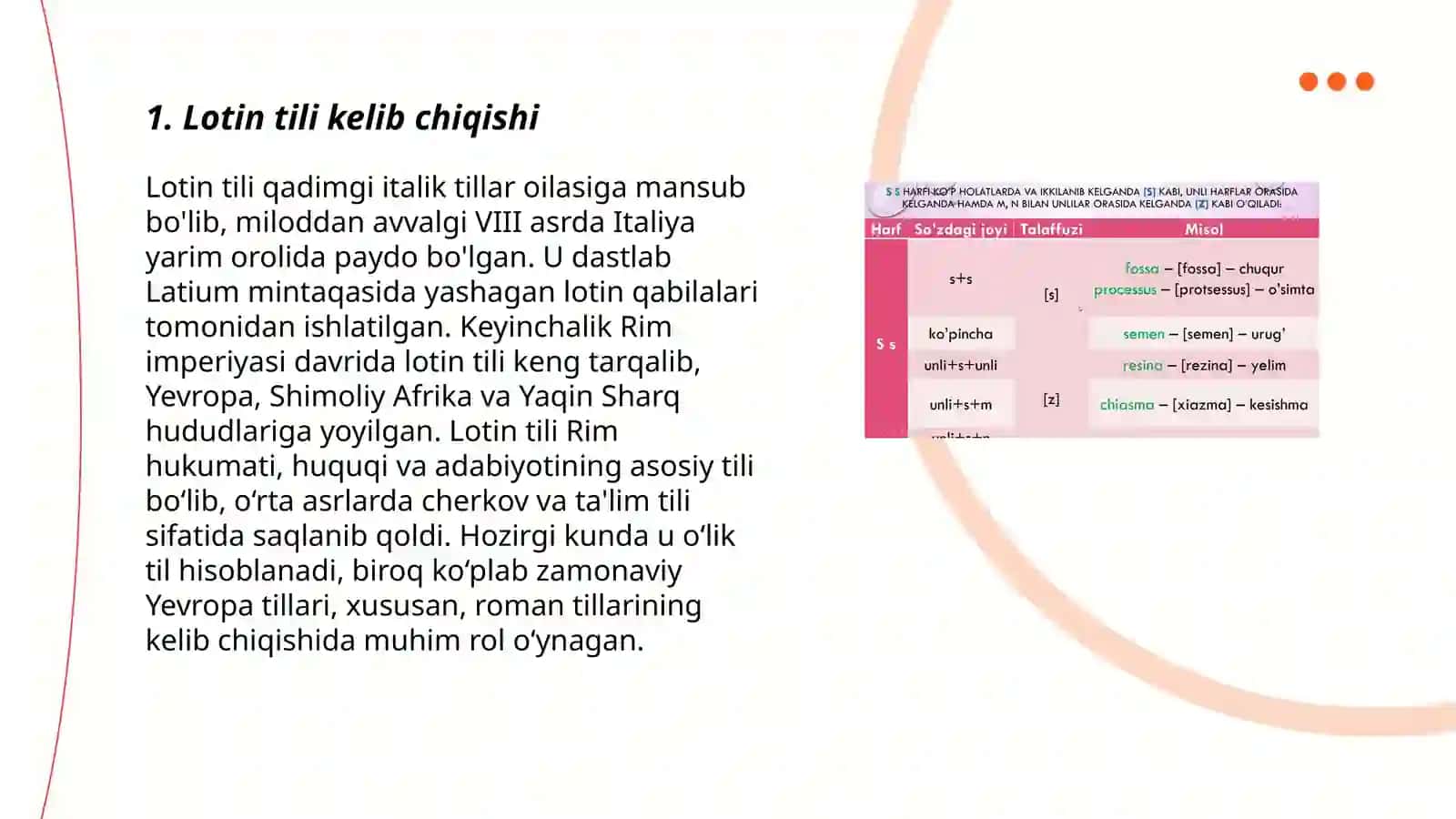 Lotin tili tarixi 3