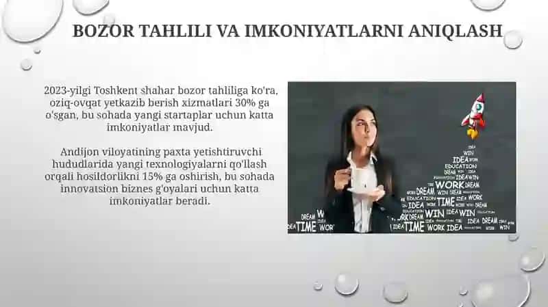 Bozor tahlili va imkoniyatlarni aniqlash 3