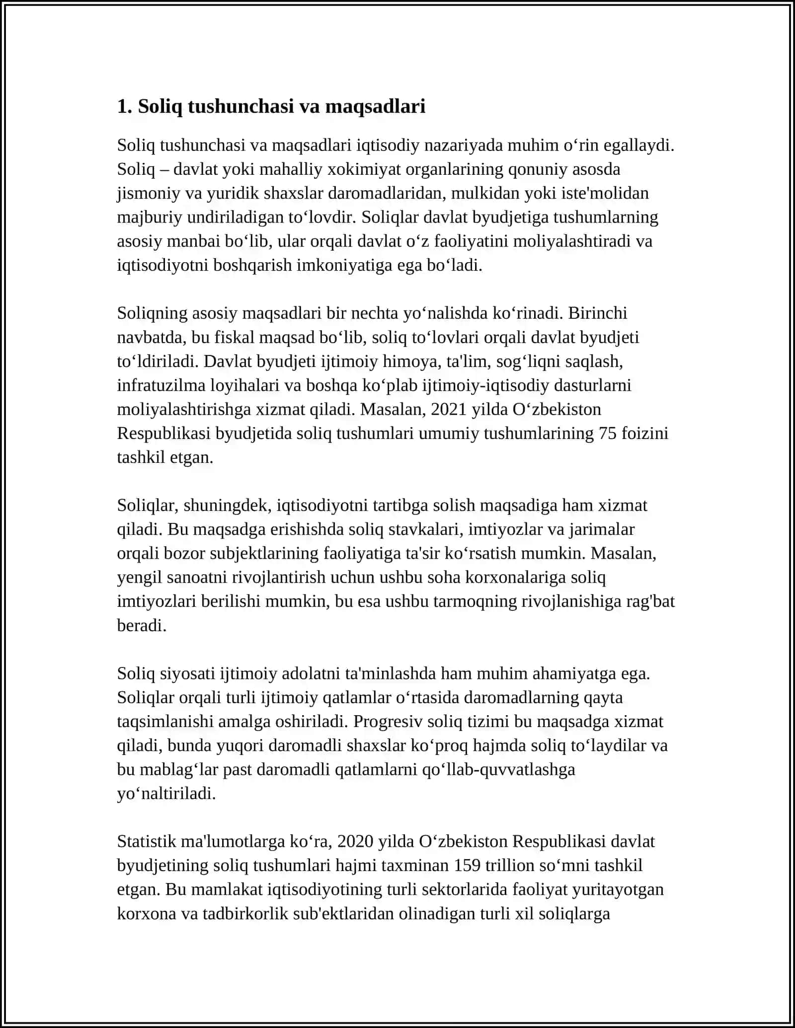 SOLIQLAR TURLARI VA ULARNING TASNIFI 3