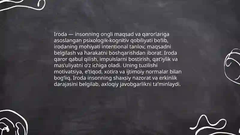 Iroda borasidagi nazariya 3