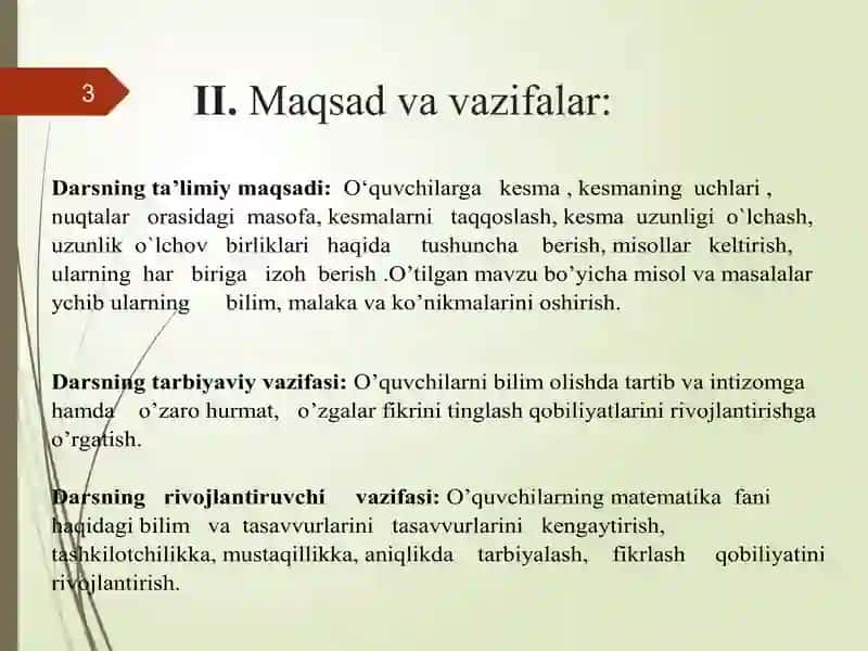 Geometriyaning sodda elementlarini o'qitish metodikasi 3