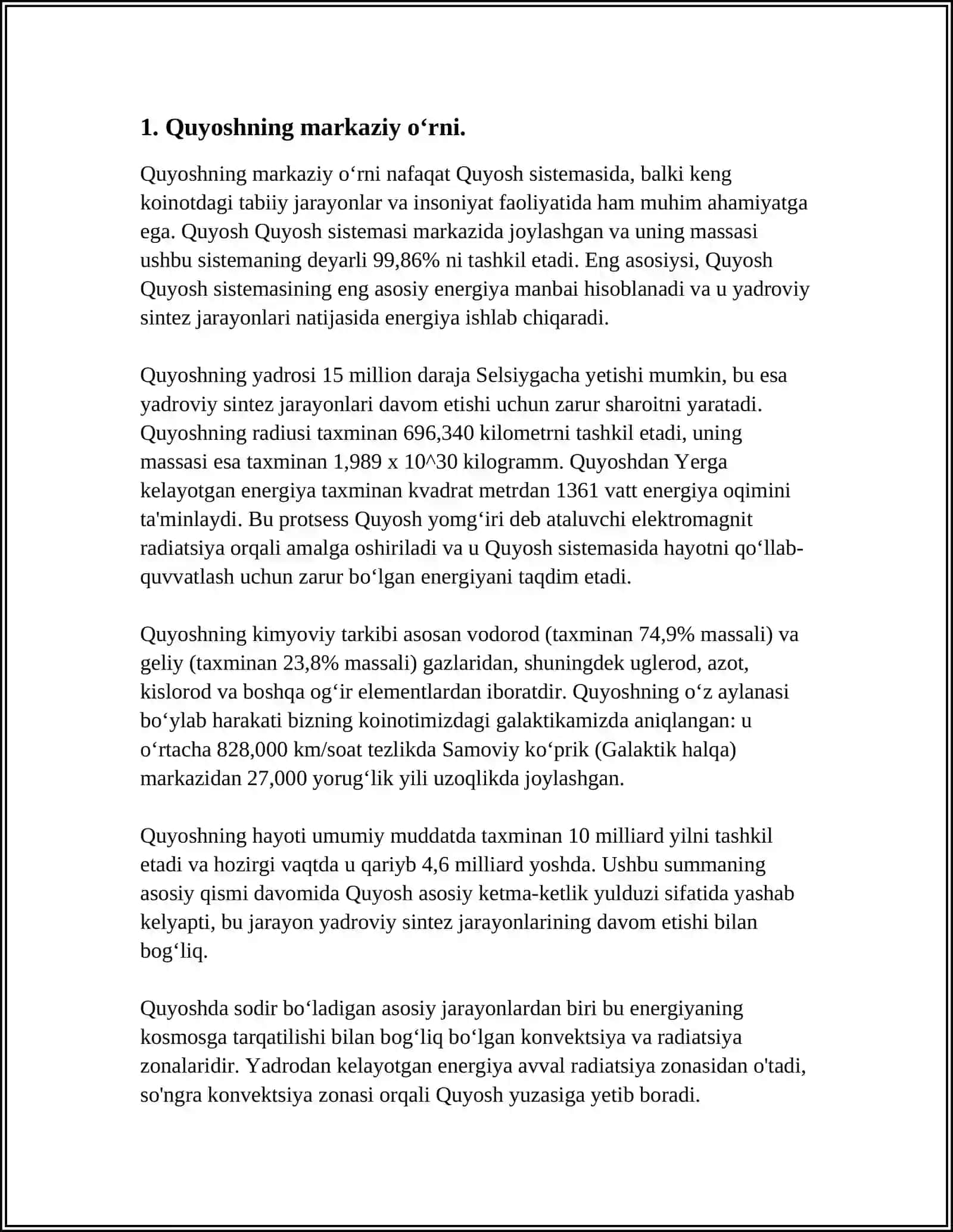 YERNING QUYOSH ATROFIDA AYLANISHINING GEOGRAFIK OQIBATLARI 3