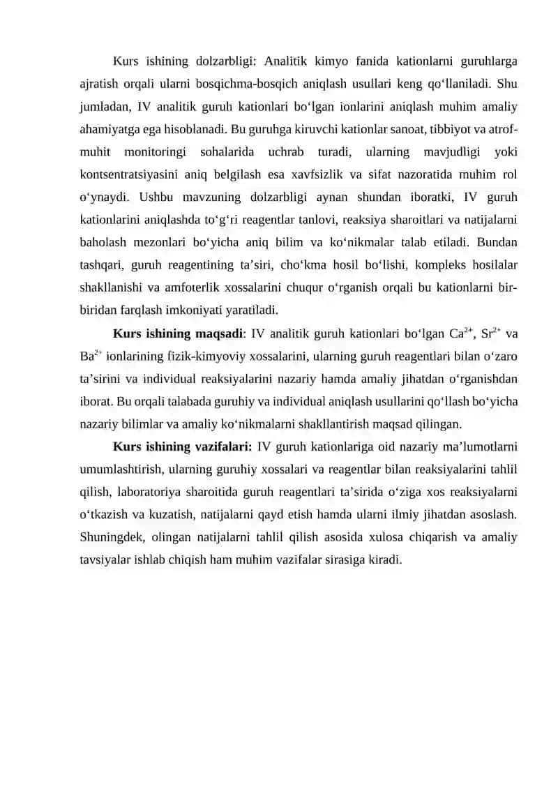 IV GURUH KATIONLARI 3