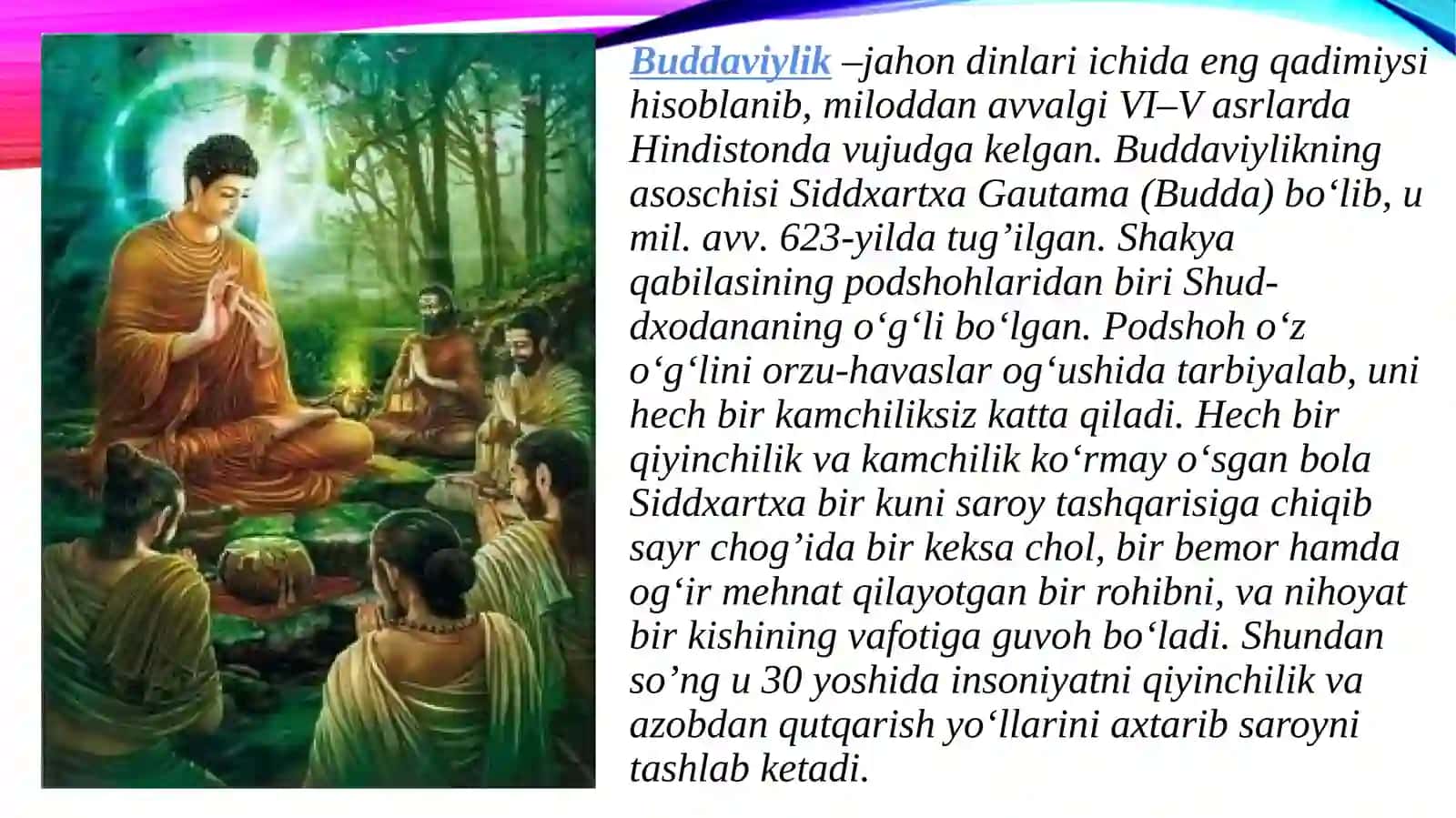 O’zbekistonda buddaviylik dinining tarixiy ildizlari 3
