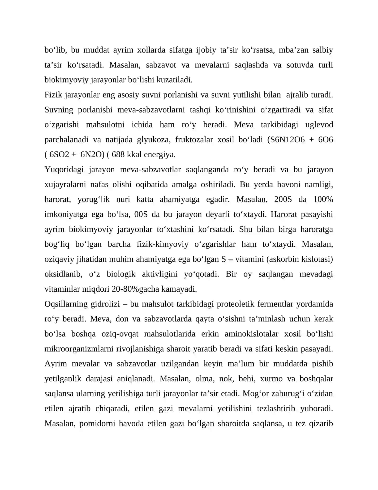 Sifatga ta’sir qiluvchi omillar 3
