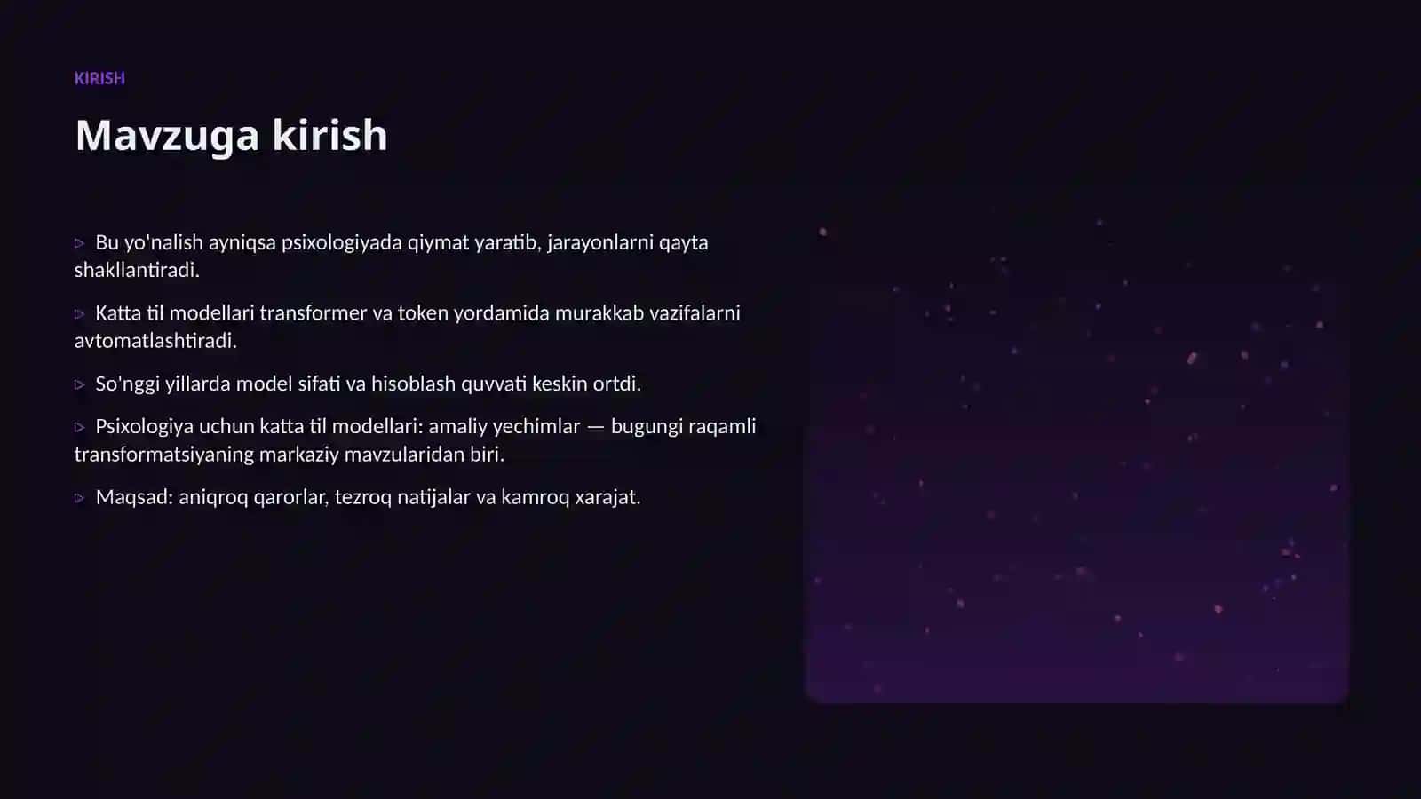 Psixologiya uchun katta til modellari: amaliy yechimlar 3