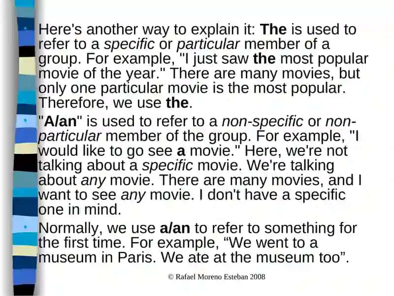 Using Articles 3