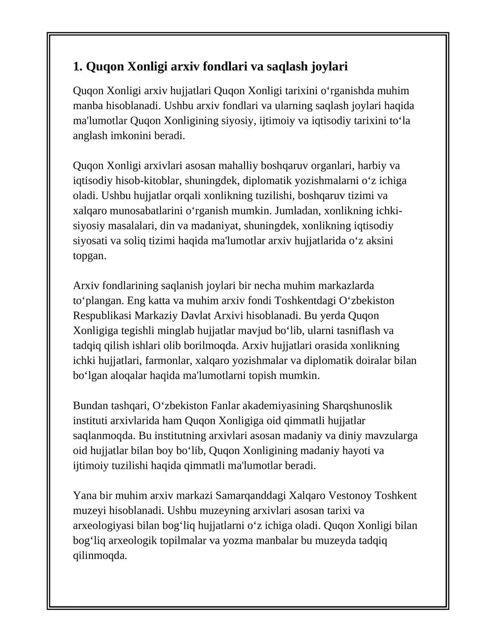 Quqon Xonligi arxiv hujjatlari 3