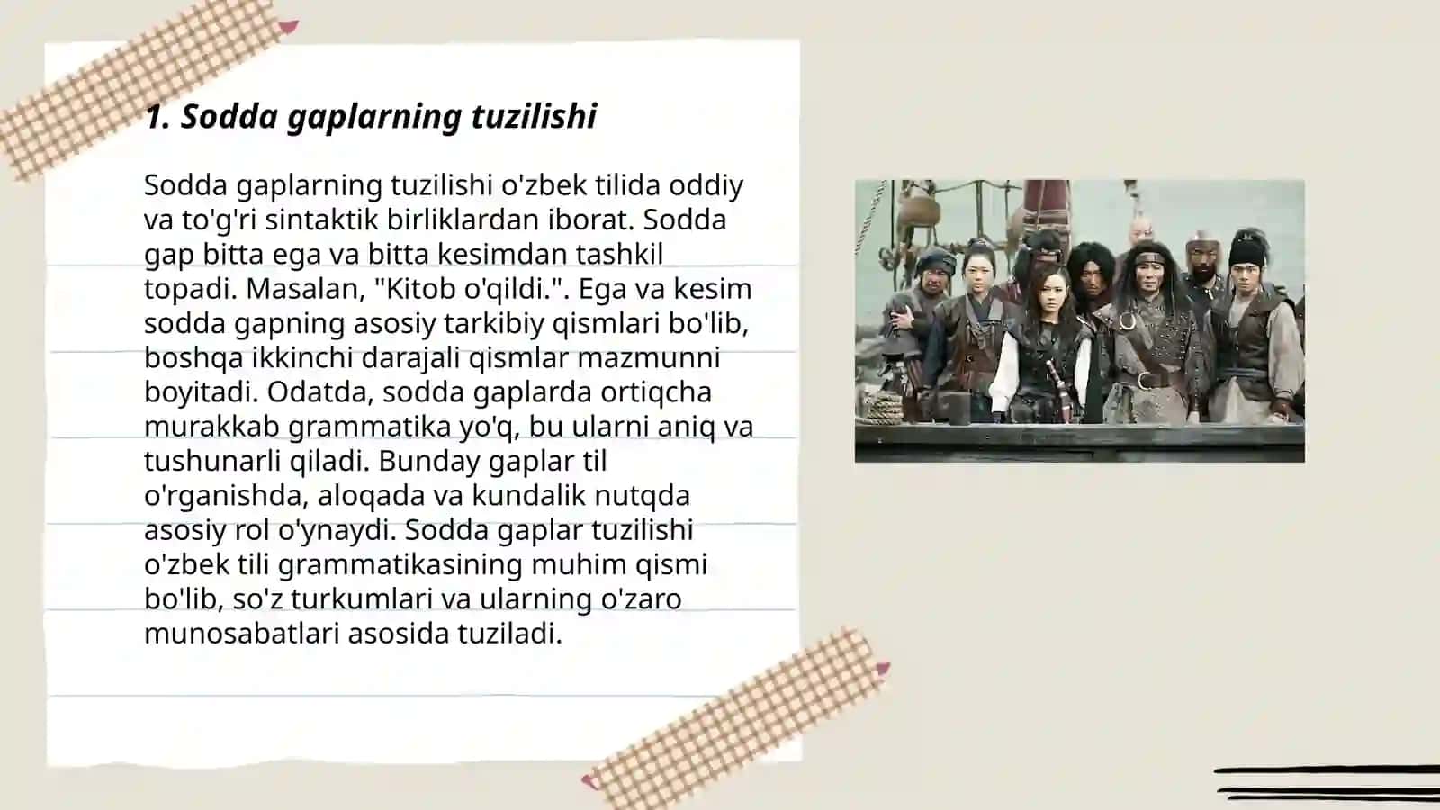 Eski o'zbek tilida sodda va qo'shma gaplar 3