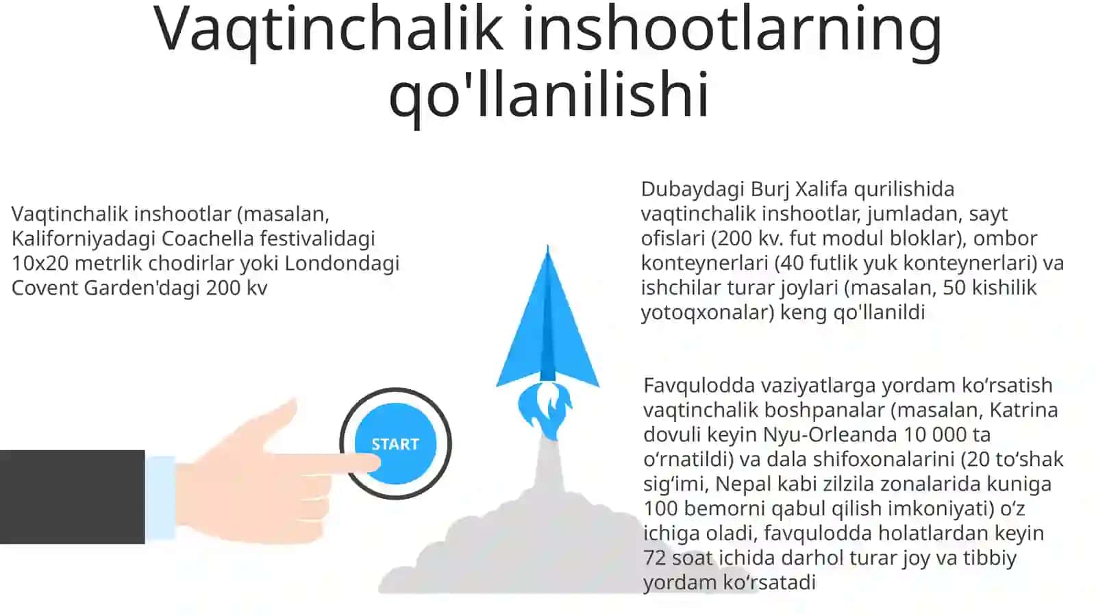 Inventar vaqtinchalik binolar va ularning ishlatilishi 3