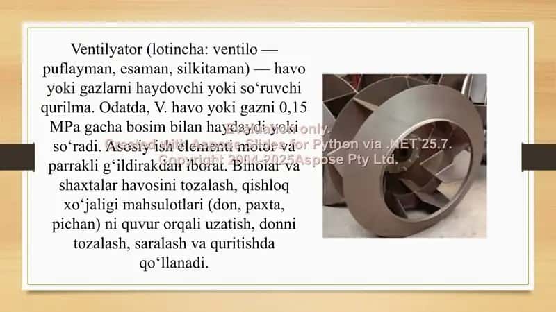 MARKAZDAN QOCHMA VENTILYATORNI TURLARI 3