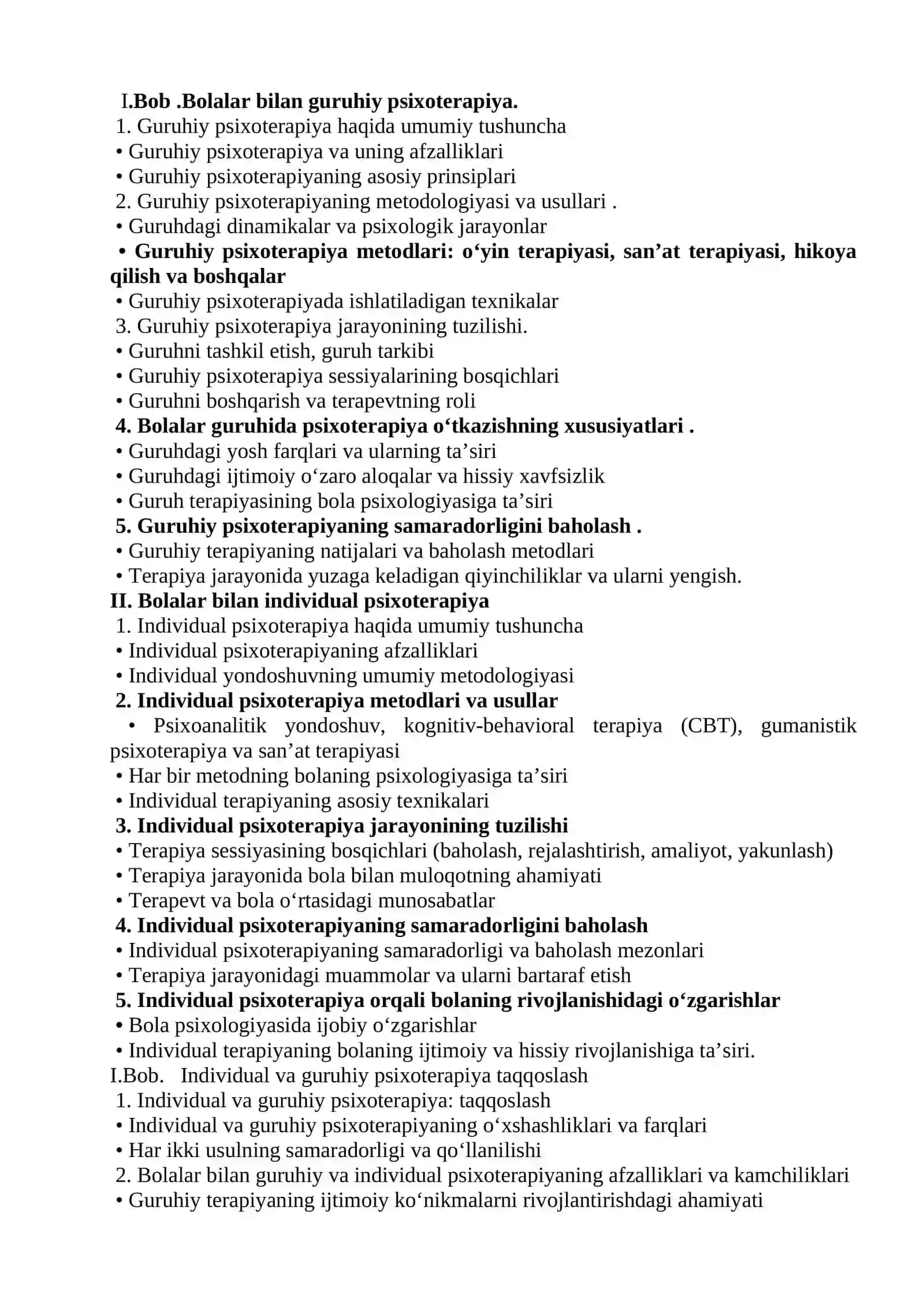 Bolalar bilan guruhiy va individual psixoterapiya 3