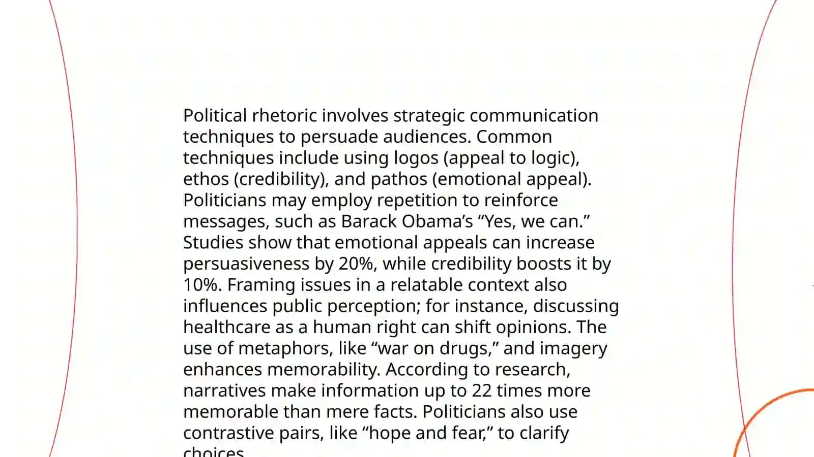 Political Discourse and stylistic analysis 3