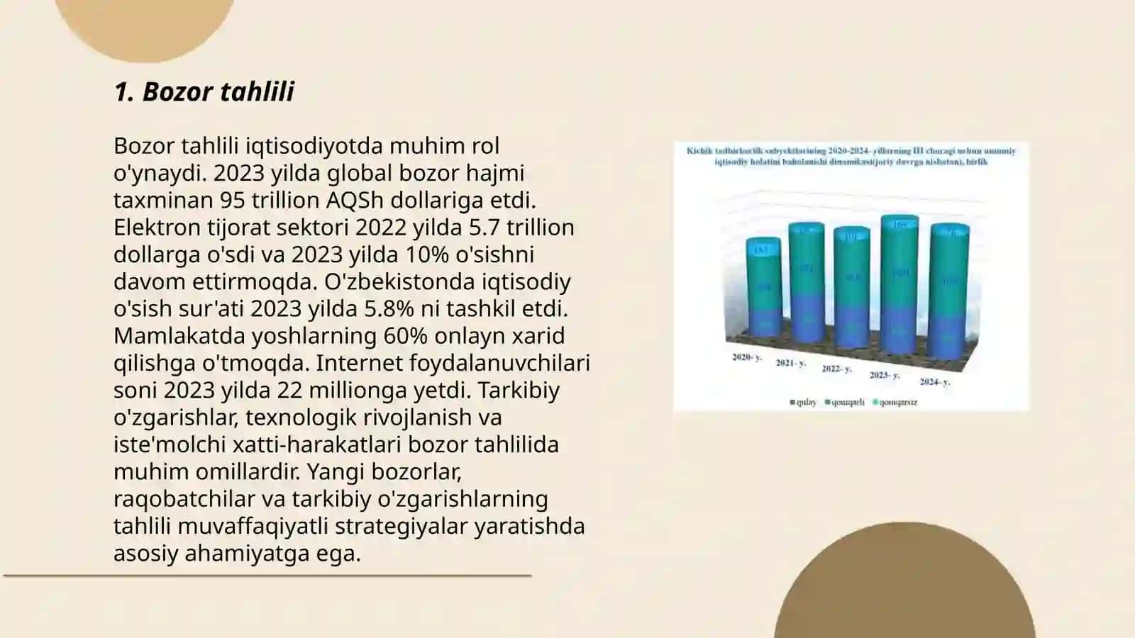 Marketing tahlili, invistetsion tahlil va funksional-qiymat tahlli 3