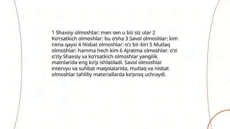 Olmosh haqida ma’lumot (Matbuotda chop qilingan maqolalar misolida) 3