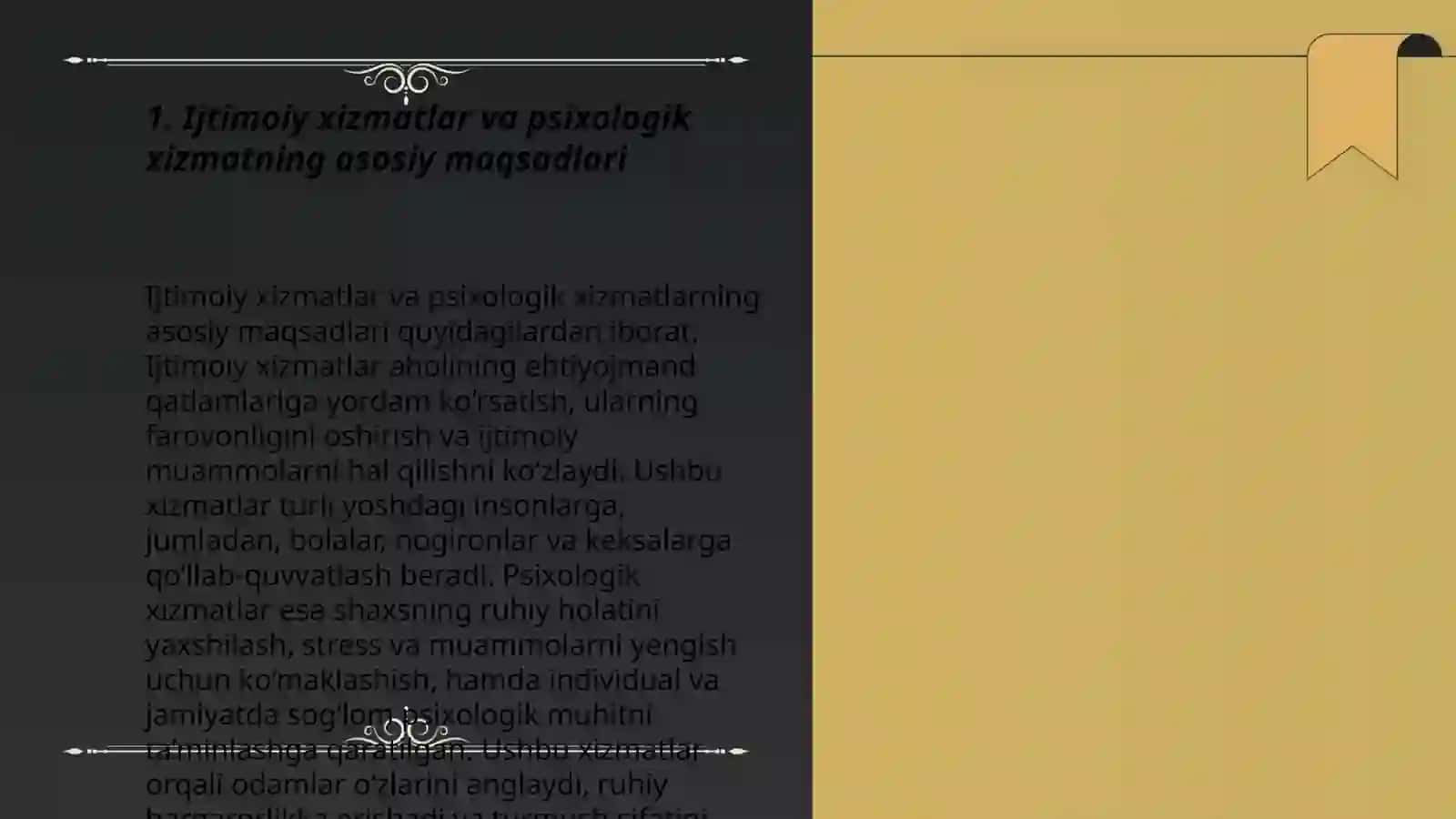 Ijtimoiy xizmatlarda psixologik xizmatlarning ahamyati 3