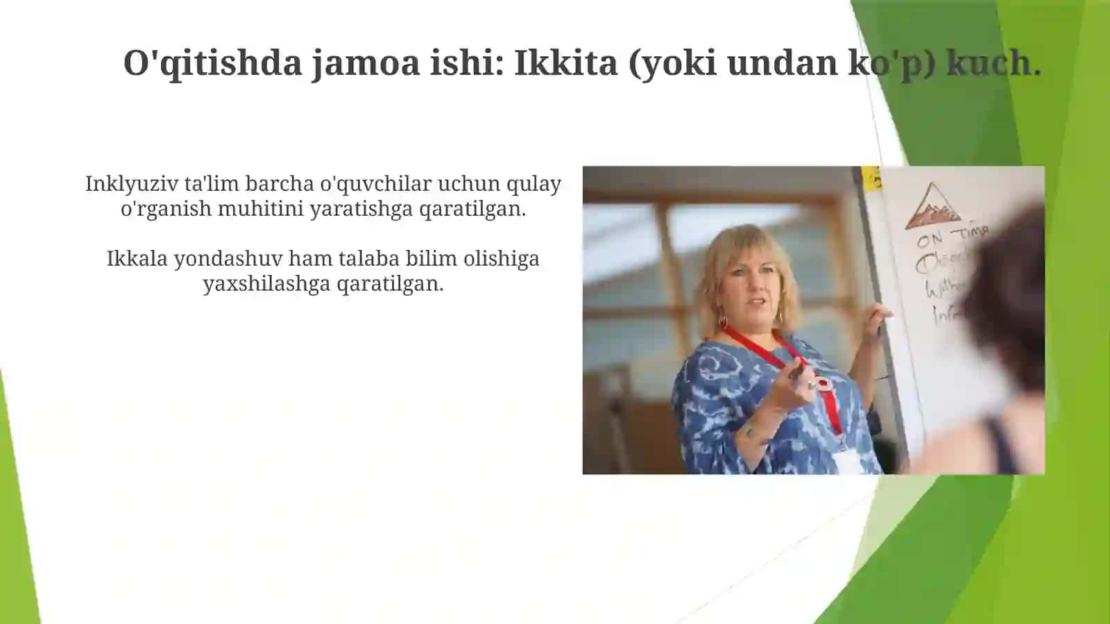 Inklyuziv va Hamkorlikdagi Ta'lim: Talaba Muvaffaqiyati uchun Sinenergiya 3